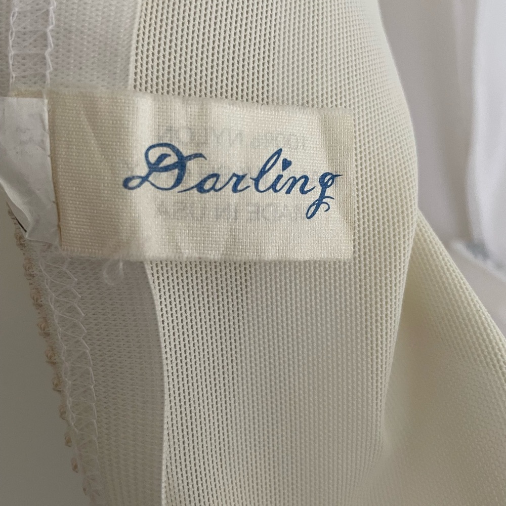 *sold* Vintage Full Skirt Tiered Petticoat Layered Tulle Bridal Crinoline - Picture 6 of 14